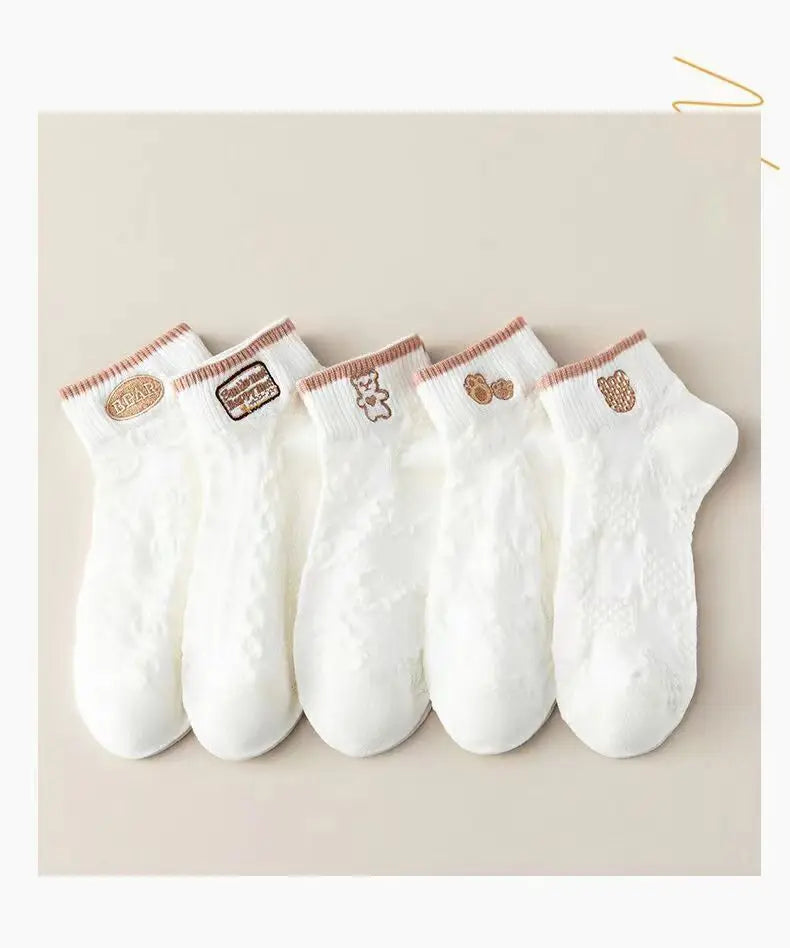 10 Pairs Aphrodite™ Socks Kit Delicate Touch - Comfort and Elegance for your Feet, Every Day!