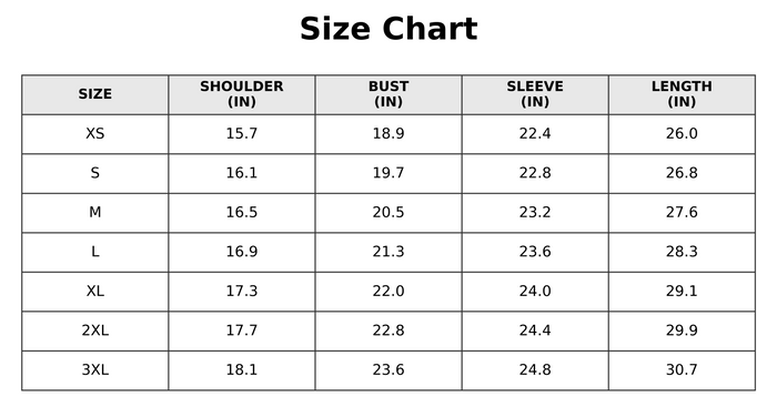 Size Guide