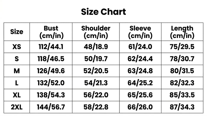 Size Guide