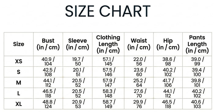 Size Guide
