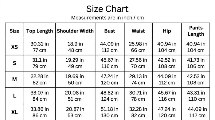 Size Guide