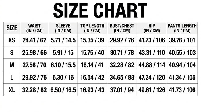 Size Guide