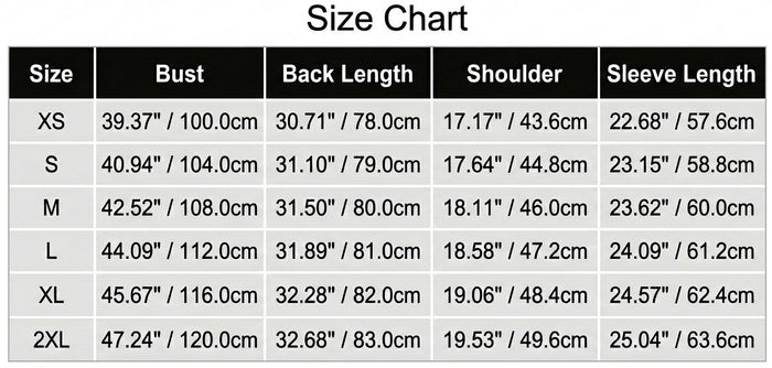 Size Guide
