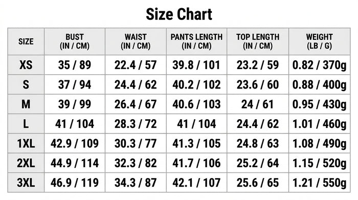 Size Guide
