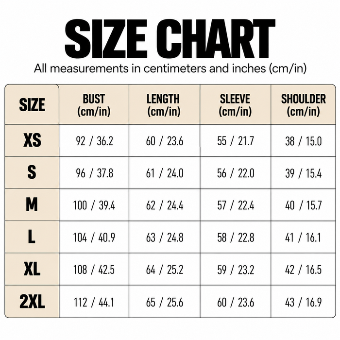 Size Guide