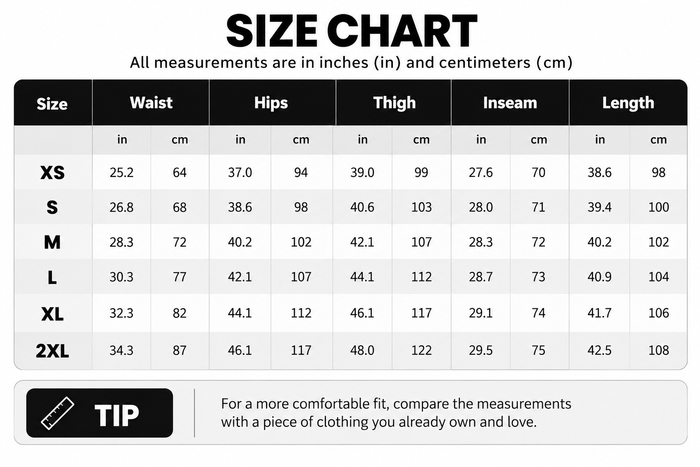 Size Guide