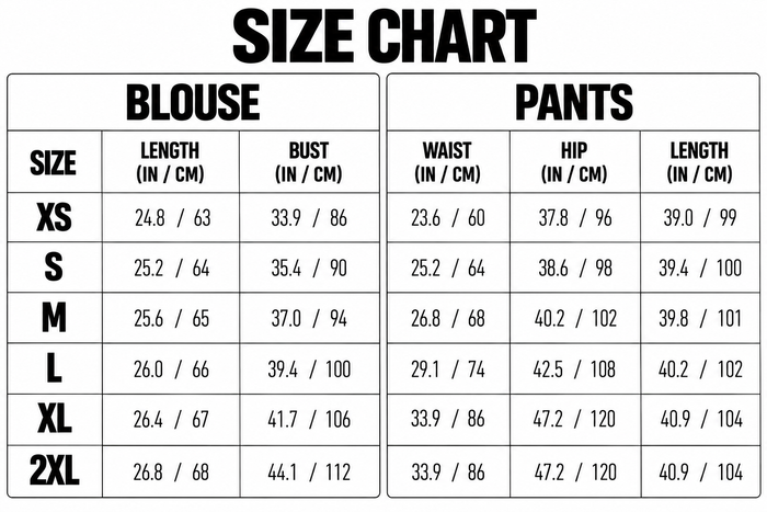 Size Guide