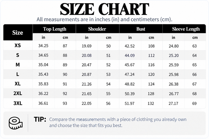 Size Guide