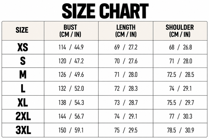 Size Guide