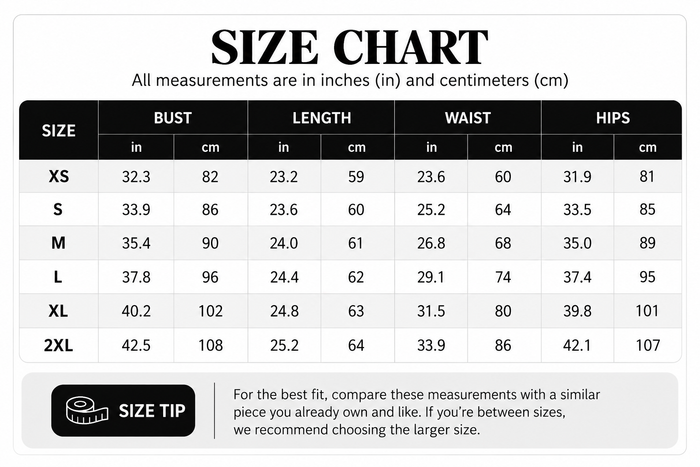 Size Guide
