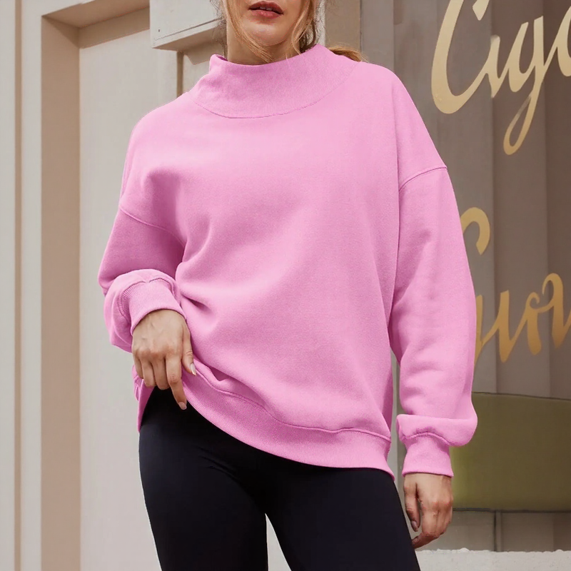 SoftLayer™ Premium Heavyweight Sweatshirt with Modern High Neck!