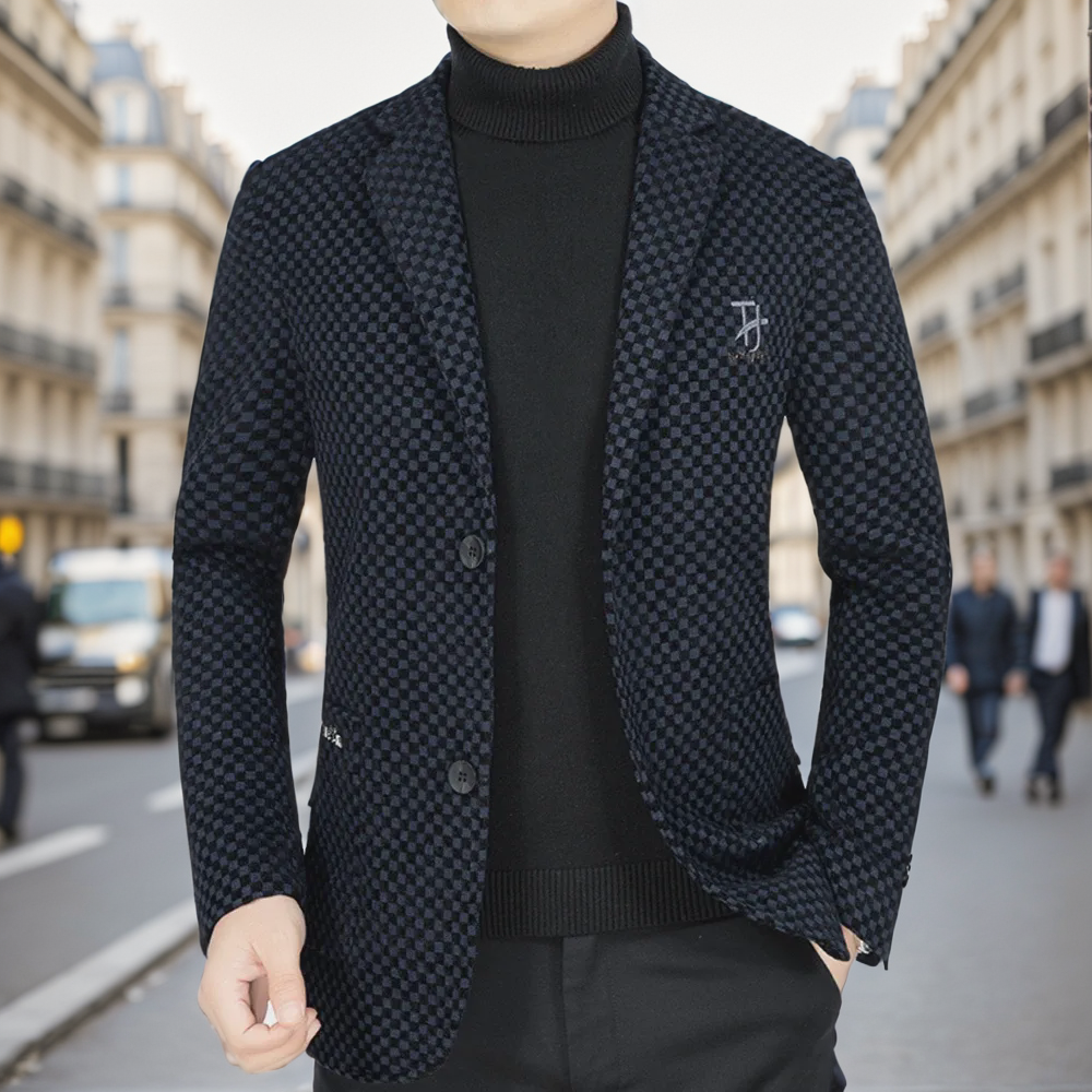 Manteau Style Blazer Napoléon™ avec Doublure UltraDouillette / L'Élégance et la Majesté d'un Conquérant!