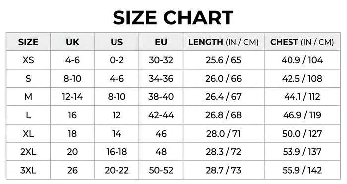 Size Guide