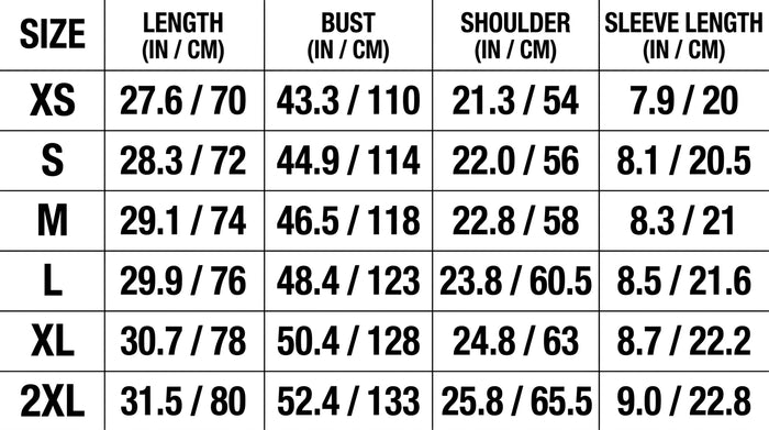 Size Guide