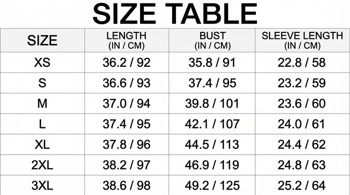 Size Guide