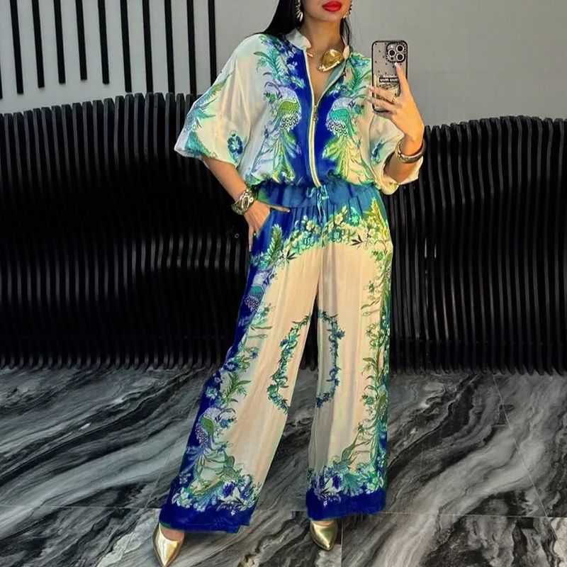 Saori™ Set in Satin Sport Fabric / A Cultural and Contemporary Touch for Women with a Light and Authentic Style!