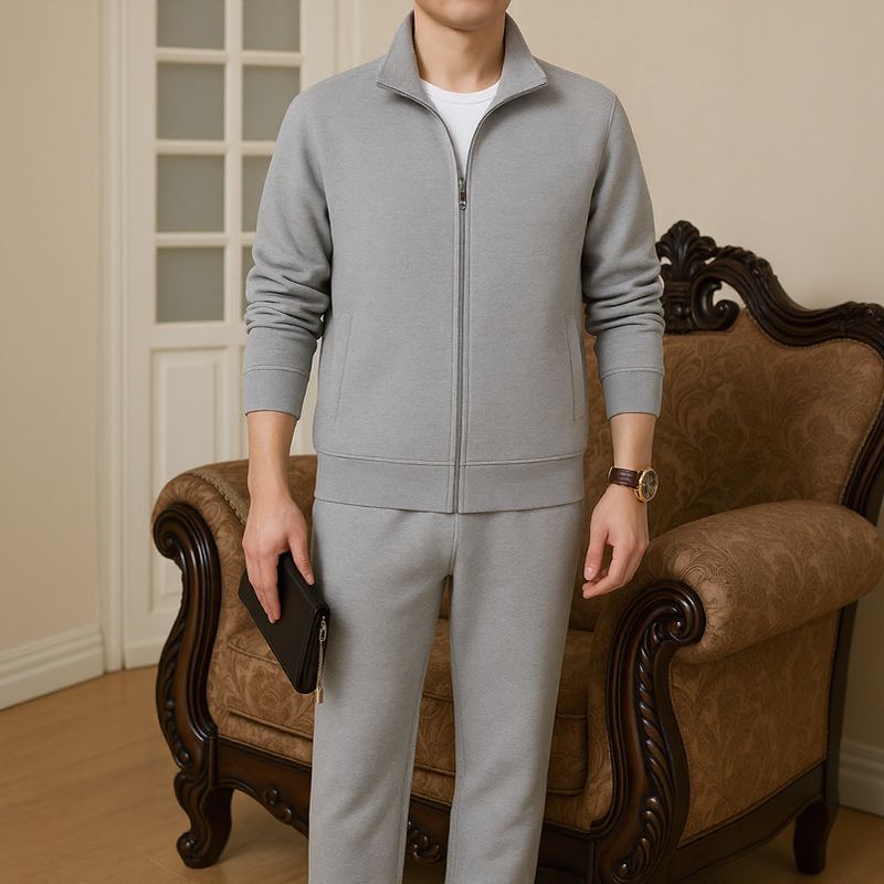Monaco™ Set in Premium Turtleneck Sweatshirt / Minimalist elegance with absolute comfort!