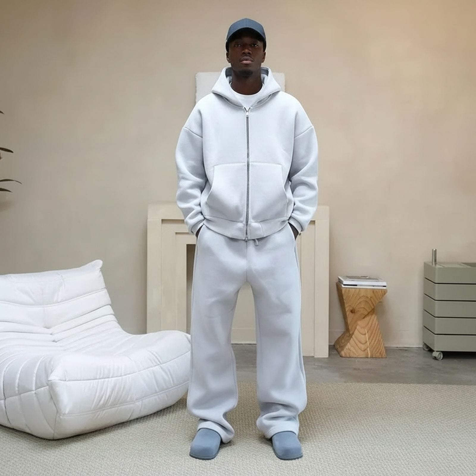 The Bull™ Sweatshirt Set with Premium Fabric and Oversized Fit / Presence, Weight, and Authentic Style!