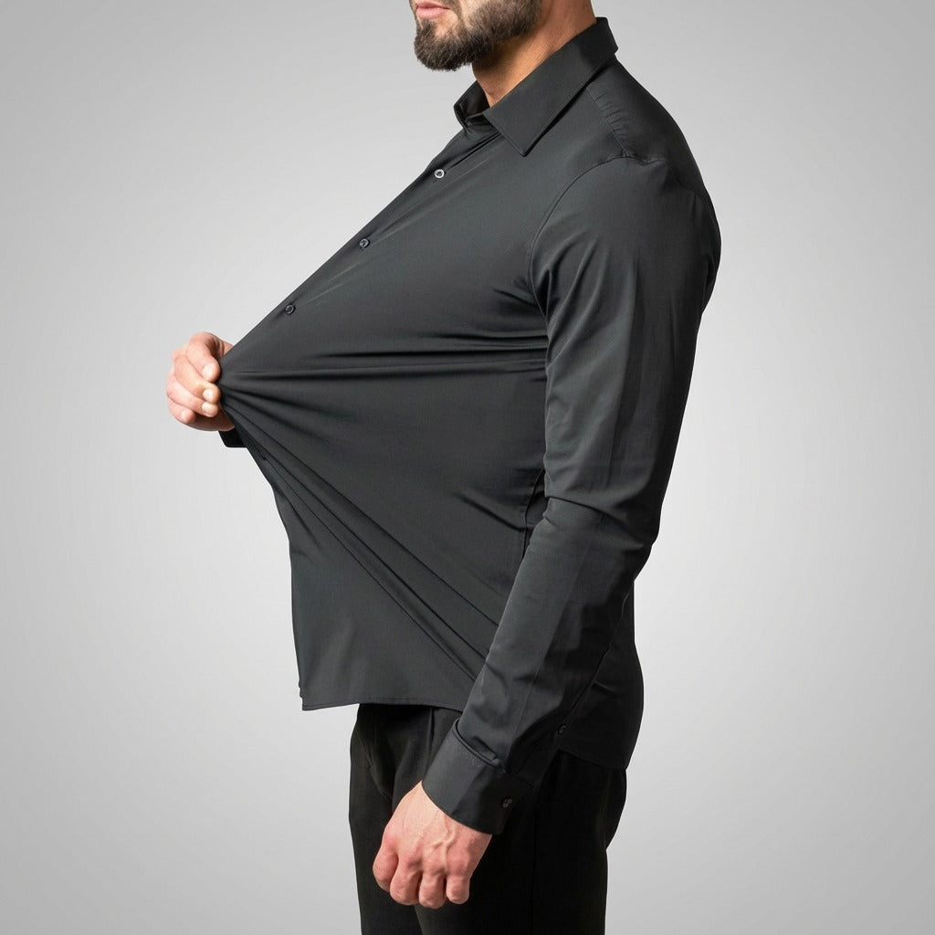Aureo™ Shirt in Silky Polyamide with High Elasticity