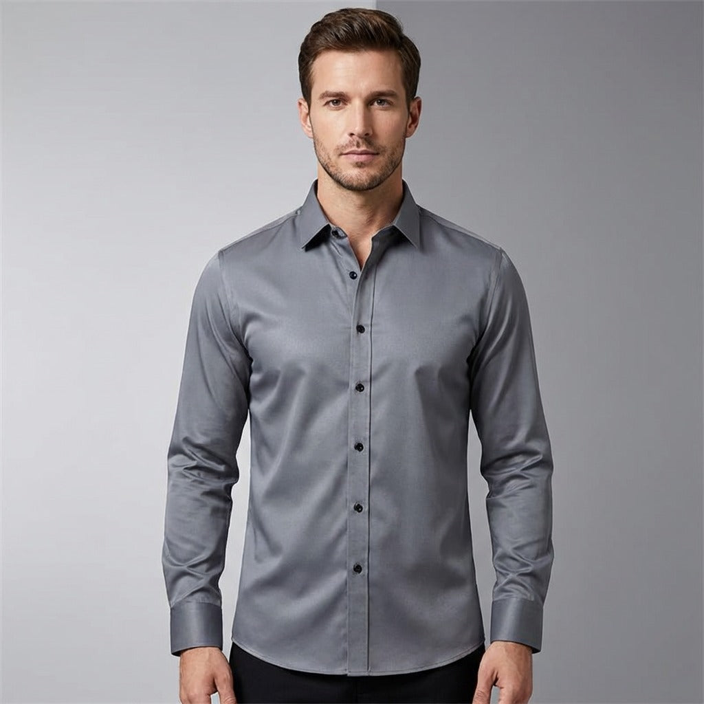 Aureo™ Shirt in Silky Polyamide with High Elasticity