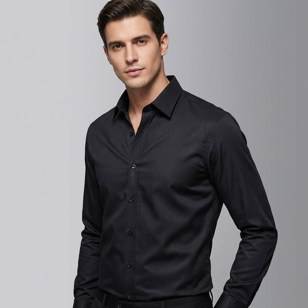 Aureo™ Shirt in Silky Polyamide with High Elasticity