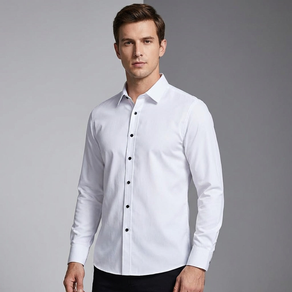 Aureo™ Shirt in Silky Polyamide with High Elasticity
