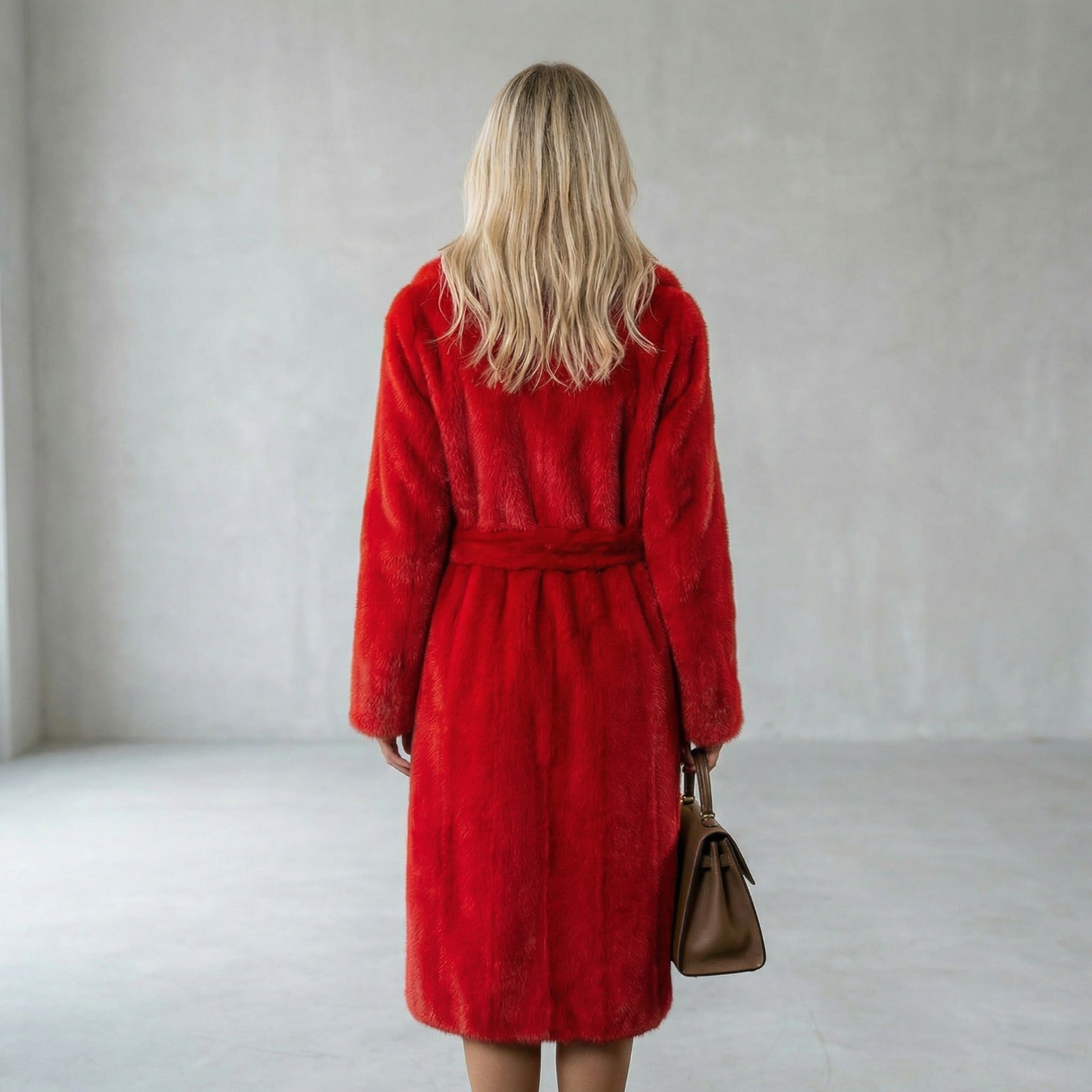 Benevento™ Coat in Luxurious Plush Velvety Fabric