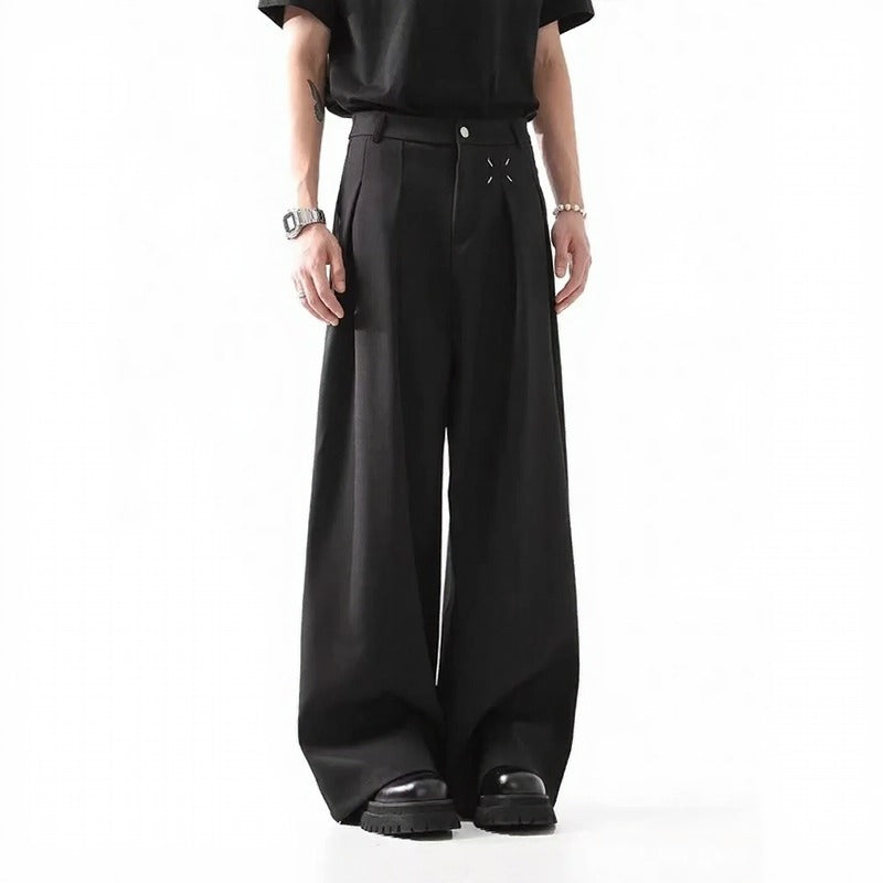 Kronos Flow™ Tailored Wide-Leg Pants With Premium Streetwear Aesthetic