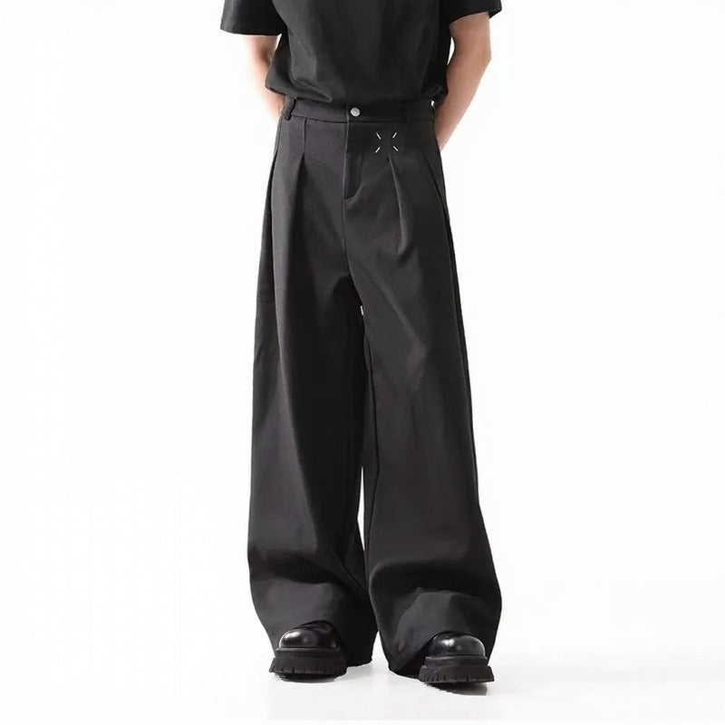 Kronos Flow™ Tailored Wide-Leg Pants With Premium Streetwear Aesthetic