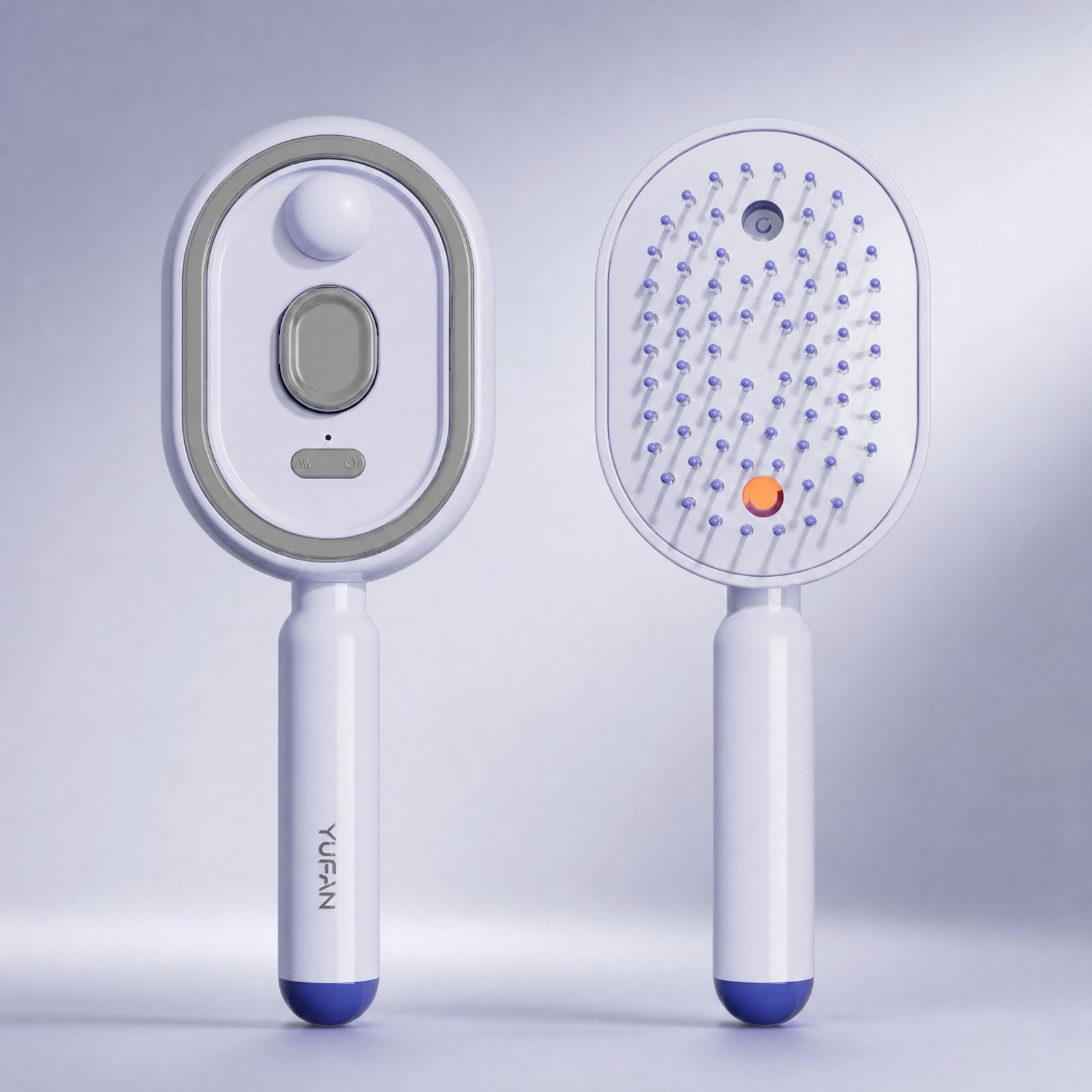 MistCare™ 3-in-1 Electric Hair Brush with Frizz Control, Gentle Detangling & Scalp Massage