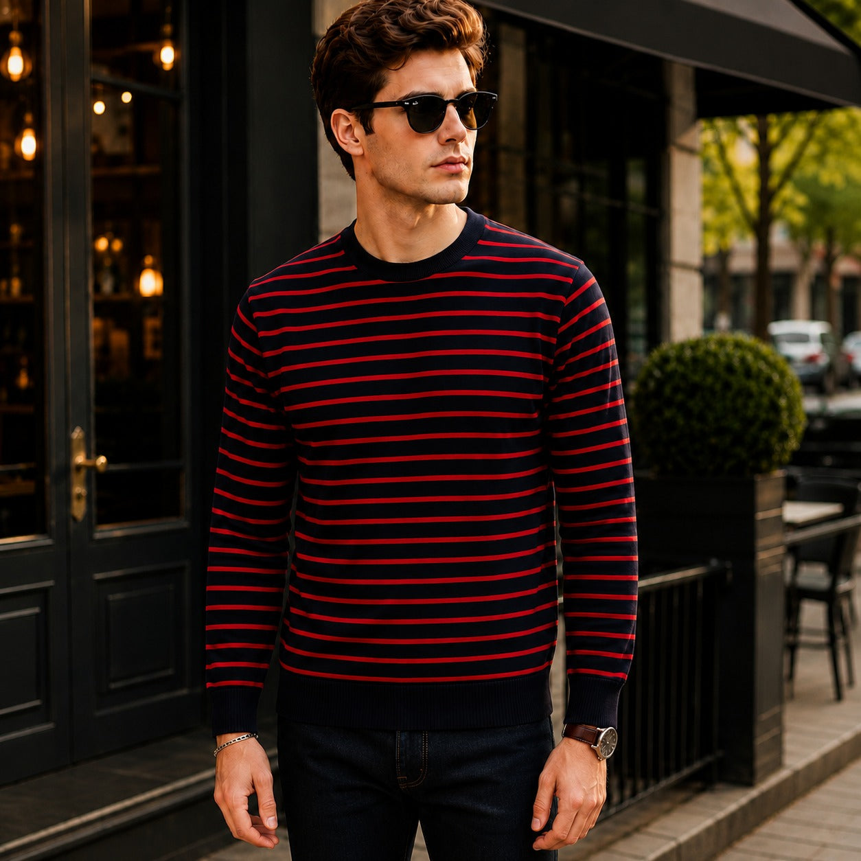 Belmont™ Premium Knit Sweater with Fleece Lining