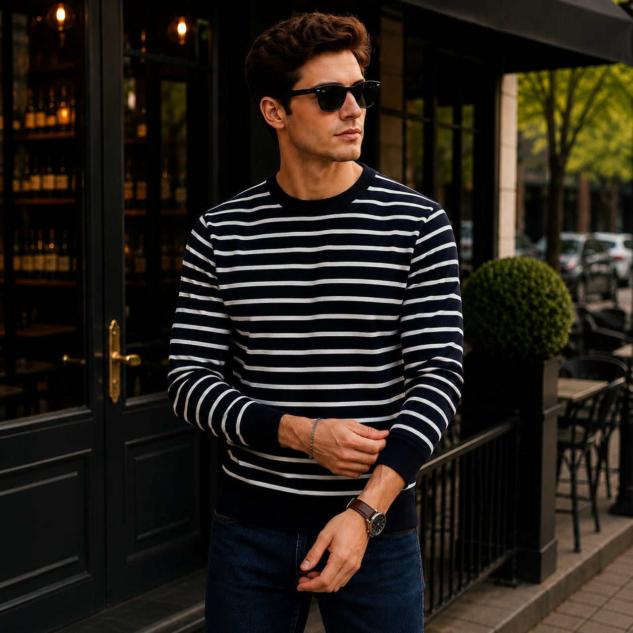 Belmont™ Premium Knit Sweater with Fleece Lining