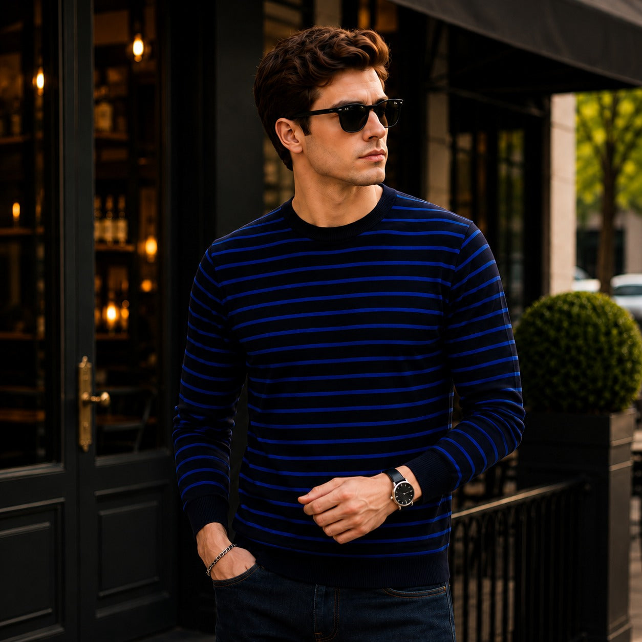 Belmont™ Premium Knit Sweater with Fleece Lining