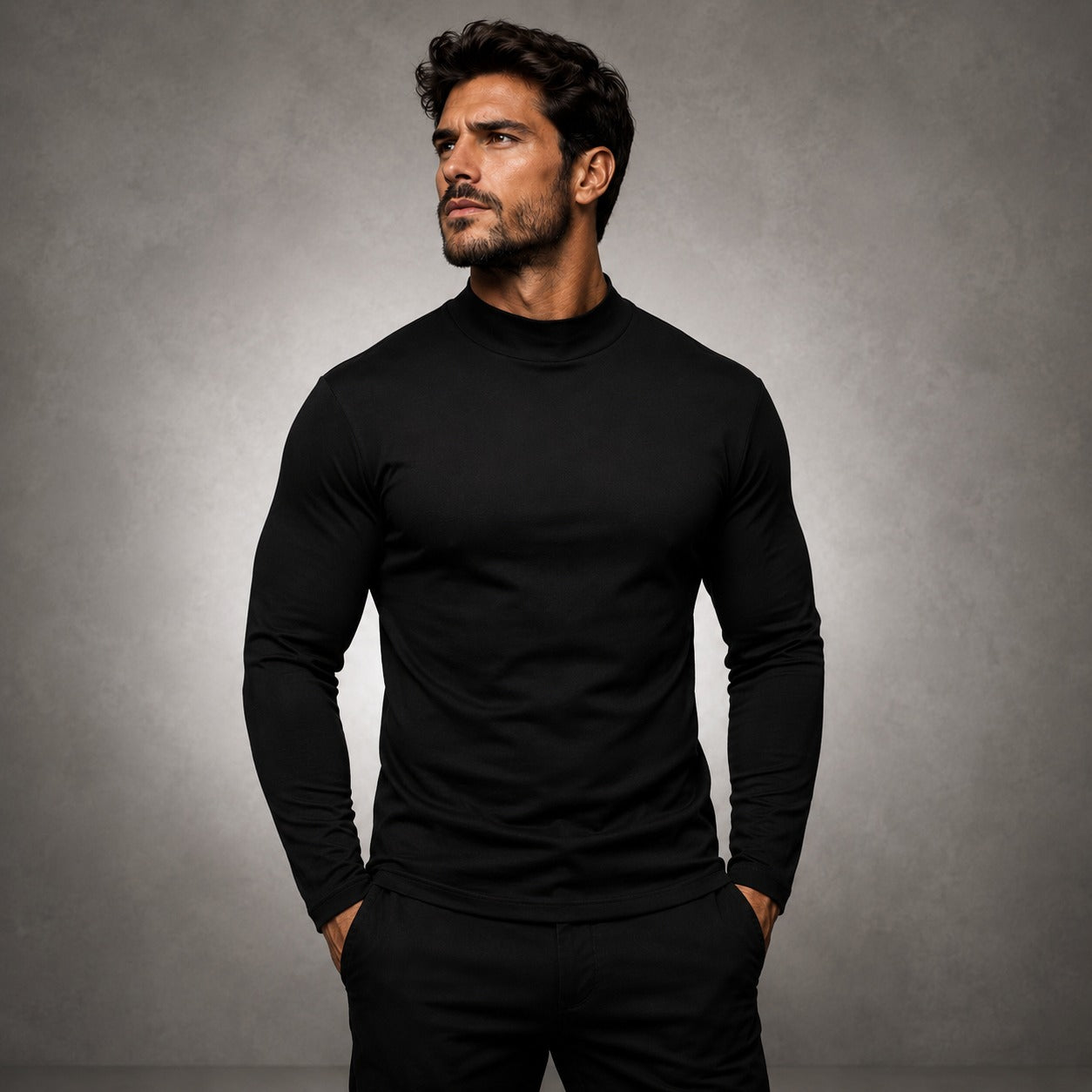 Valtor™ Long-Sleeve Shirt with Flexible Fabric and Fitted Silhouette