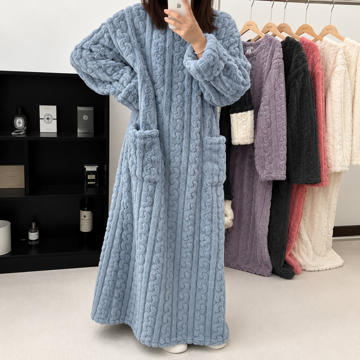 Luna™ Long Pajama Set with Cozy Blanket Feel, Plush Touch and Soft Texture