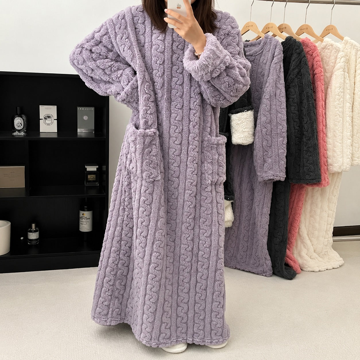 Luna™ Long Pajama Set with Cozy Blanket Feel, Plush Touch and Soft Texture