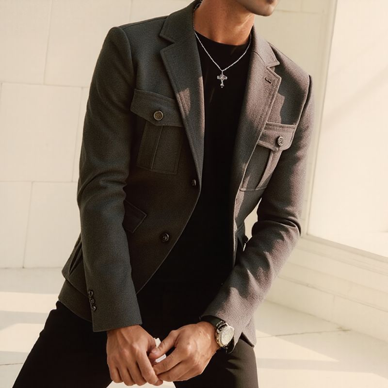 Lauritz™ Casual Blazer with Premium Structured Fabric / The Quiet Luxury of Italian Tailoring!