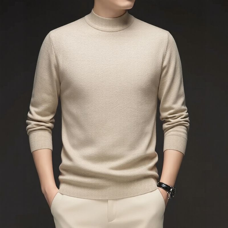 Everest™ Sweater with Premium Fleece Lining and High Neck / Sophisticated Warmth with Maximum Comfort Even on the Coldest Days!