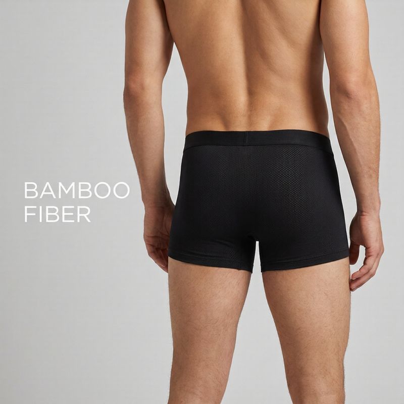 5-Pack + 2 FREE - PREMIUM BAMBOO FIBRE BOXER SHORTS / BLACK FRIDAY SALE