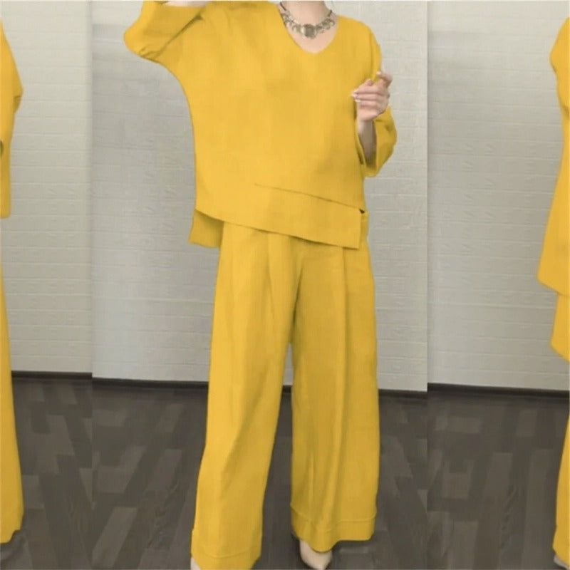 Valenne™ Contemporary Cotton-Linen Set