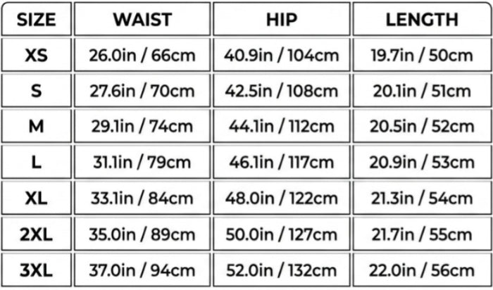 Size Guide