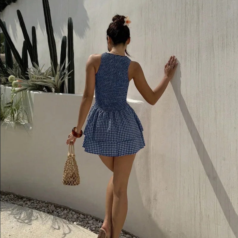 Bellamy™ Dress With Smocked Bodice And Tiered Skirt