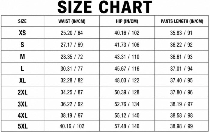Size Guide