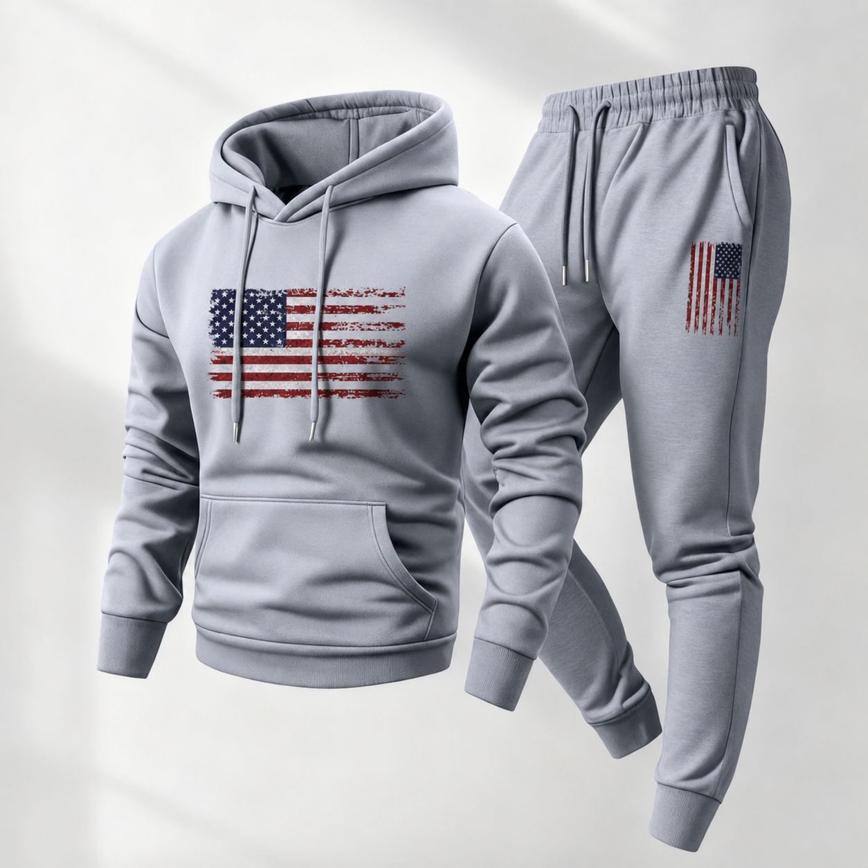 Norden™ Graphic Hoodie and Jogger Pants Set With Kangaroo Pocket