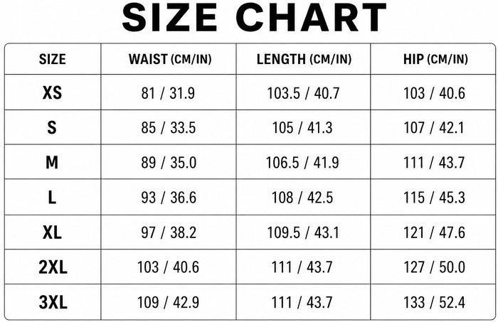Size Guide