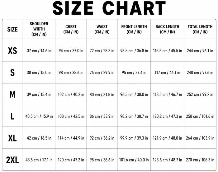 Size Guide