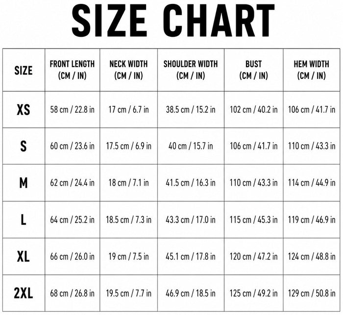 Size Guide