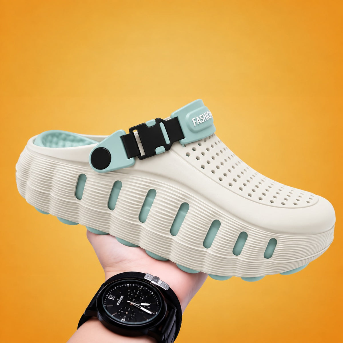 Orven™ Clog With a Massaging Sole and 2-Inch Impact-Responsive Platform