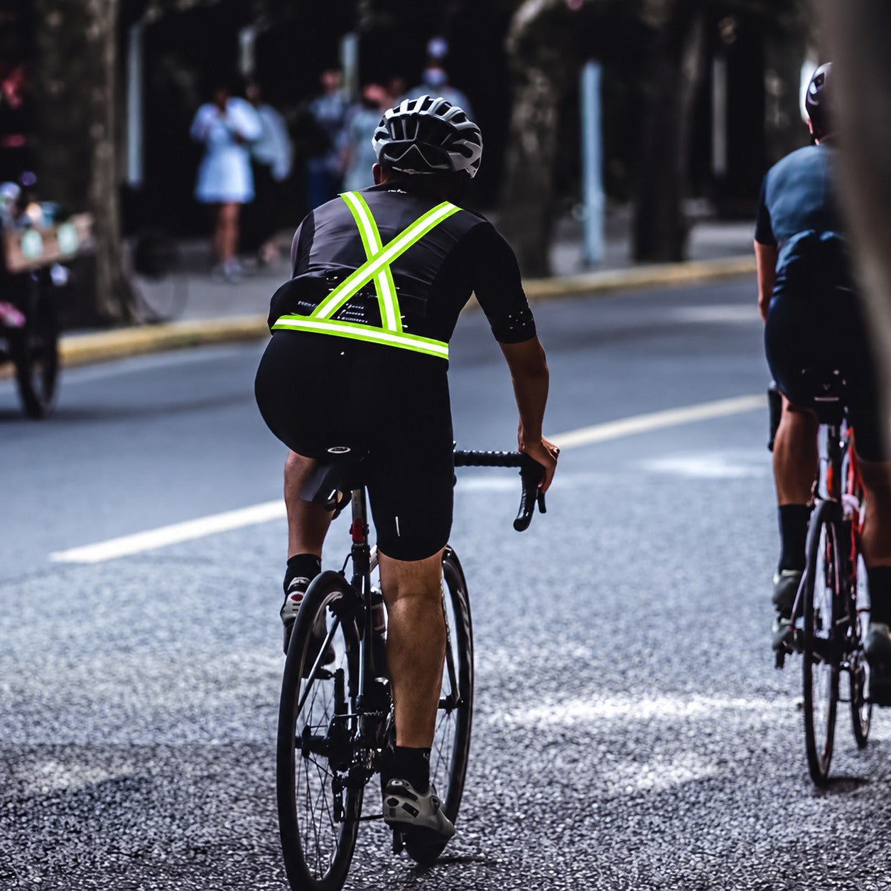 Lumix™ Reflective Vest with Adjustable Straps and Front Pocket