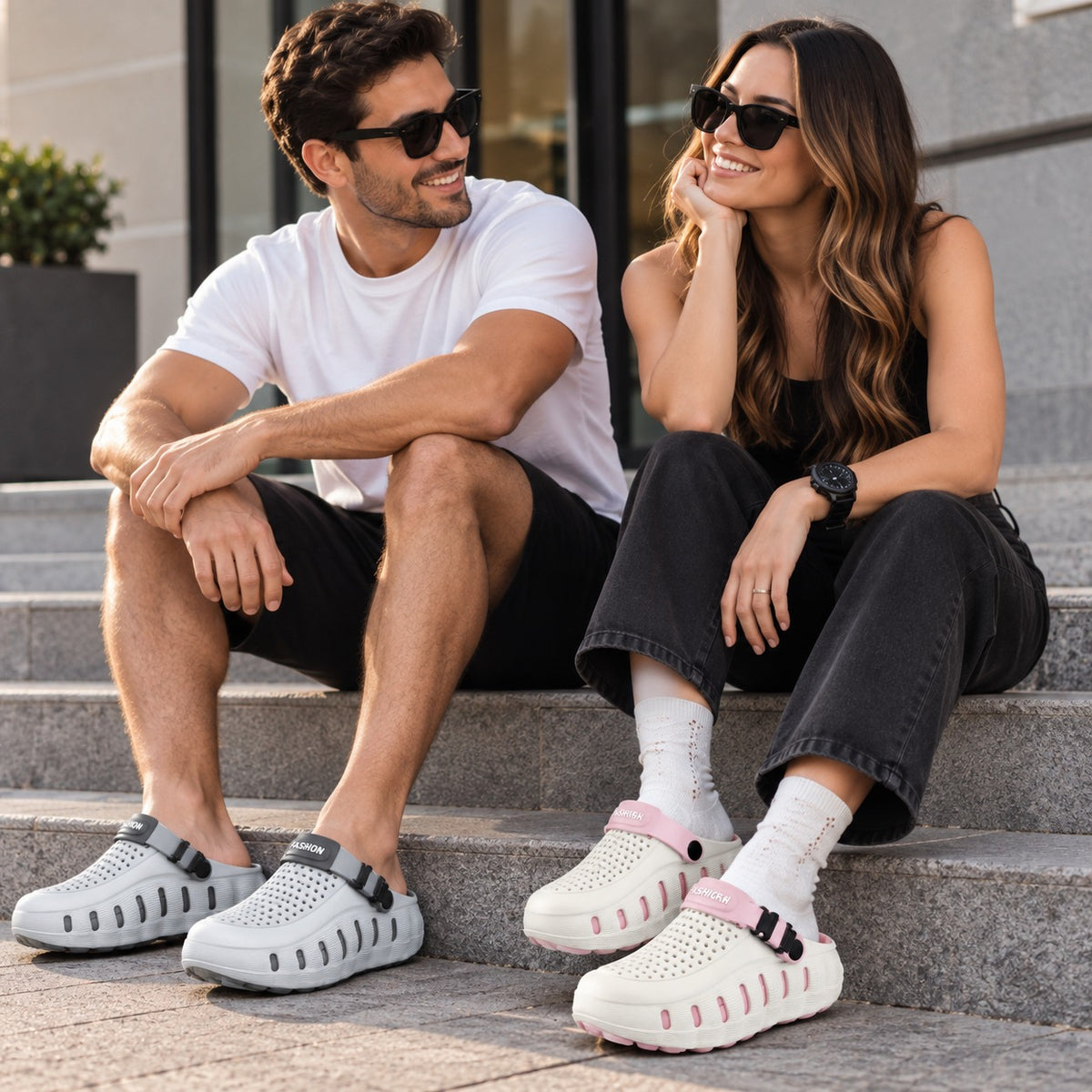 Orven™ Clog With a Massaging Sole and 2-Inch Impact-Responsive Platform